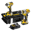 Dewalt DCK255P2 18V XR li-ion Cordless Brushelss Twinpack - 2 x 5Ah Batteries