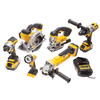 Dewalt DCK694M3 18V Brushless 6 Piece Kit with 3 x 4.0Ah batteries, Charger, Boxes