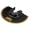 Dewalt DT20709 Titanium Flush Cut Semi Circle Blade for Multi-Tool 100mm