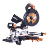 Evolution R255SMS+ TCT Multi-Material Sliding Mitre Saw 255mm / 10 Inch 240V