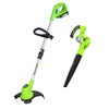 Greenworks GWTPLTB 24V Cordless Twinpack Linetrimmer-Blower (1 x 2.0Ah Battery)