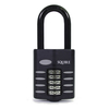 Henry Squire CP60/2.5 Push Button Combination Padlock Long Shackle 63mm