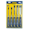 Irwin TM444S5 Blue Chip Bevel Edge Chisel - Set of 5