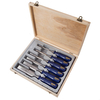 Irwin TM444/S6 M444 Blue Chip Bevel Edge Chisel - Set of 6
