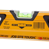 Johnson 1708-2400 24 Inch Magnetic Glo-View Heavy Duty Aluminum Box Level - 3 Vi