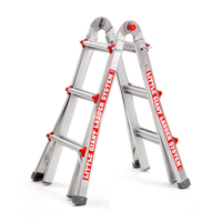 Little Giant 1303-101 Heavy Duty 3 Rung Ladder Classic Version