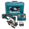Makita BSS500RFE 14.4V Li-Ion Cordless Circular Saw (2 x 3AH Batteries)