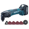 Makita BTM50RFX1 18V Li-Ion Cordless Oscillating Multicutter (1 x 3Ah Batteries)