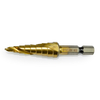 Makita D-40179 Step Drill Bit TiN Spiral 4-12mm