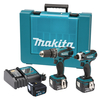 Makita DK1489SX1 14.4V Li-ion 2 Piece Cordless Kit (3 x 3Ah Batteries)