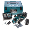 Makita DKP180RMJ 18V Cordless Li-Ion Planer 82mm (2 x 4Ah Batteries) in MakPac