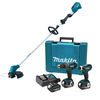 Makita DLX2012X1 Combi Drill+Impact Driver Set with DUR182LZ Linetrimmer