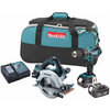 Makita DLX2084MX1 18V Cordless li-ion 2 Piece Cordless Kit (4 x 4Ah Batteries)