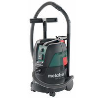 Metabo ASA 25 LP C All Purpose Vacuum Cleaner Manual Filter Cleaning and Auto Sw
