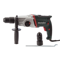 Metabo UHE 2850 Multi-Hammer 2.8J 4 Function with 3 Jaw Chuck 1, 010W 240V