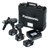 Panasonic EYC208LS3T Cordless Combi Drill/Impact Driver Twinpack - Black Edition