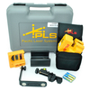 PLS PLS4S Cross Line and Plumb Laser Level Tool with Laser Detector