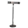 Sealey IFSH1809LR High Efficiency Carbon Fibre Infrared Patio Heater 1800w/240v With LED Lights & Telescopic Floor Stand