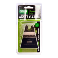 Smart H63FT3 Multi-Tool Blades Fine Tooth for Wood and Plastics 63mm (Pack of 3)