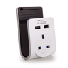 SMJ USBADP2 Power Adapter with Dual USB Charger