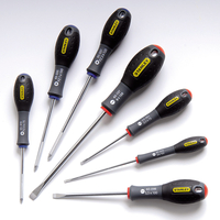 Stanley 0-65-425 FatMax Screwdriver Set Parallel / Flared / Pozi 7 Piece