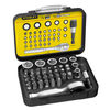 Stanley 1-13-906 39 Piece Bit and Socket Set + Ratchet