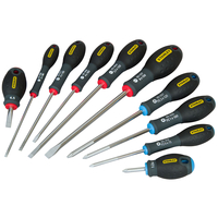 Stanley 5-65-427 FatMax Screwdriver Set Parallel/Flared /Pozi 10 Piece