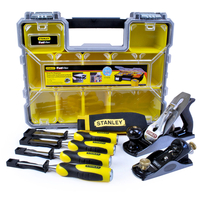 Stanley CARPSET 4 & 9.1/2 Planes & 4 Piece Chisel Set in Organiser