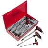 Teng TTHEX7 7 Piece Metric Hex T Handle Drivers