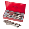 Teng TTVG05 Power Grip Pliers 5 Pieces