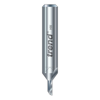 Trend 2/15X1/4TC Single Flute Cutter 3 Mm Diameter (Shank Diameter 1/4")