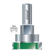 Trend C208X1/2TC Intumescent Cutter Set 10mm X 40mm (Shank Diameter 1/2")