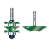 Trend CR/PDS1X1/2TC Panel Door Set Ogee (Shank Diameter 1/2")
