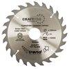 Trend CSB/16024 Craft Saw Blade 160mm X 24 Teeth X 20mm