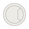 Trend CTI/80/PK1 Cable Tidy Insert Light Grey