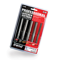 Trend KFP/3/83D Kitchen Fitters Pack 3/83d X 5 Pieces (Shank Diameter 1/2")