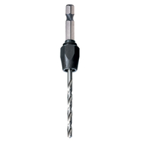 Trend SNAP/D/4MM Trend Snappy 4mm Drill And Adapter (Shank Diameter 1/4 Hex")