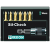 Wera 056157 Torsion Extra Hard Tip Screwdriver Bit Set 7 Piece Pozi