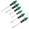 Wera 105622 Kraftform 335/350/355/6 Screwdriver Set 6 Piece Slot Philips Pozi