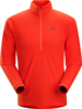 Arcteryx Mens Delta LT Zip Neck Chipotle