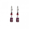 Geo Cube Bordeaux-Purple Earrings H4640
