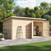 14x8 Log Cabin - BillyOh Pent
Log Cabin Windowless Heavy
Duty Shed Range - Double Door
Garden Storage 19mm