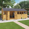 16 x 10 Pressure Treated Shed
- BillyOh Expert Reverse
Workshop Large Garden Shed -
Windowless