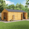 BillyOh Expert Tongue and
Groove Apex Workshop with Dual
Entrance - 20x10 T&G Apex
Windowless