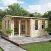 BillyOh Kent Garden Office -
W5.0m x D4.0m 44mm - Log Cabin
Office