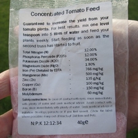 40g Sachet Of Tomato Feed