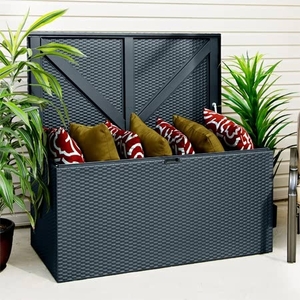 Metal Deck Storage Box - Anthracite