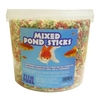 Mixed Pond Sticks Fish Food Tub 5l