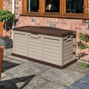 Plastic Storage And Bench Mocha And Coffee