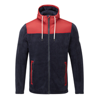 Tog 24 Adams Mens Tcz 300 Zip Hoodie Chilli Red